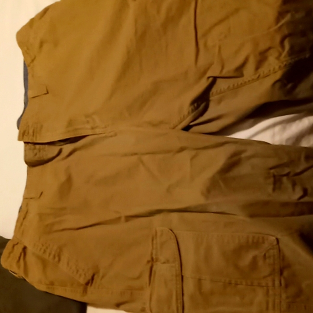 Faded glory cargo pants 46/30 tan